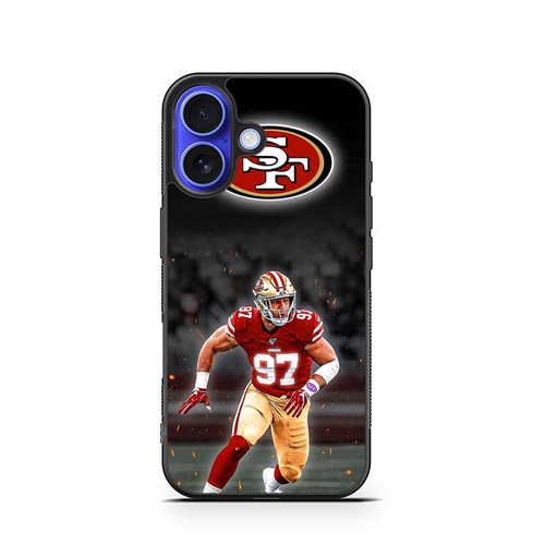Nick Bosa San Francisco 49ers 04 iPhone 16 Case