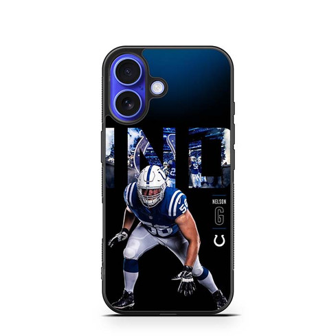 Quenton Nelson Indianapolis Colts 01 iPhone 16 Case