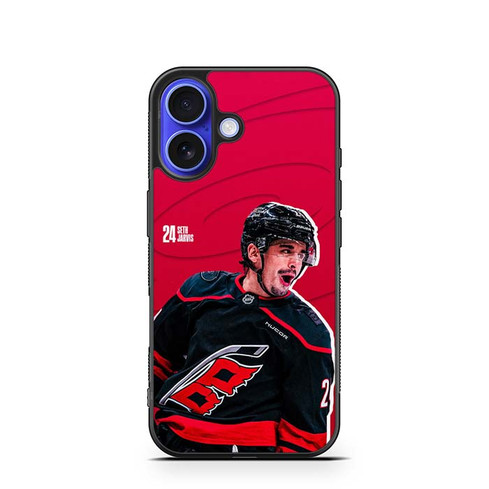 Seth Jarvis Carolina Hurricanes iPhone 16 Case