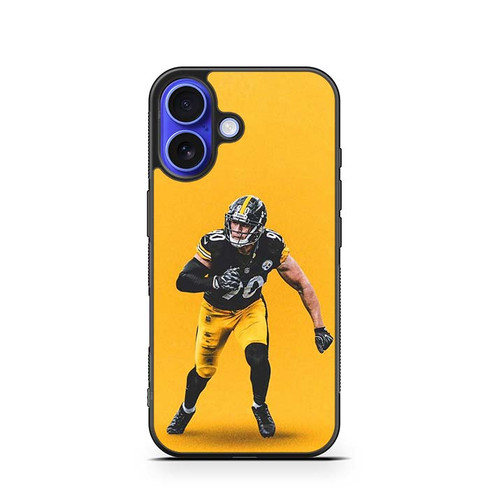 TJ Watt Pittsburgh Steelers 04 iPhone 16 Case