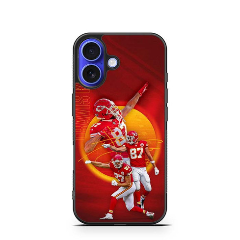 Travis Kelce Kansas City Chiefs 01 iPhone 16 Case