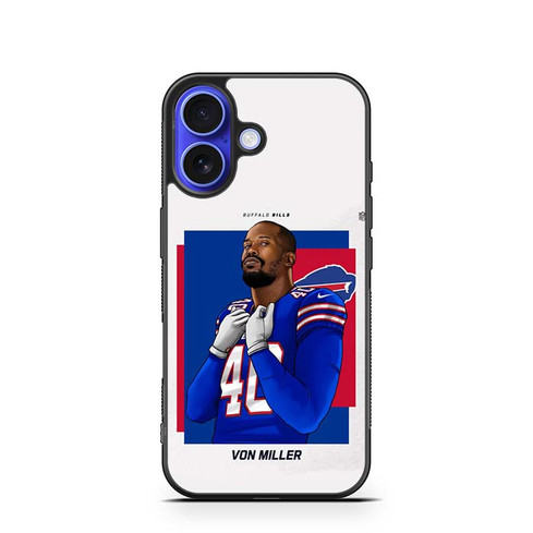 Von Miller Buffalo Bills 01 iPhone 16 Case