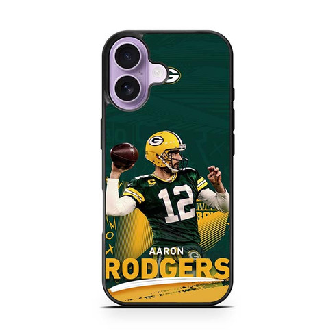 Aaron Rodgers Green Bay Packers 01 iPhone 17 Case