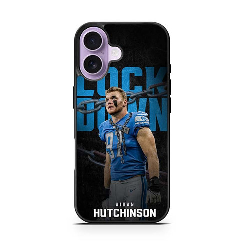 Aidan Hutchinson Detroit Lions iPhone 17 Case