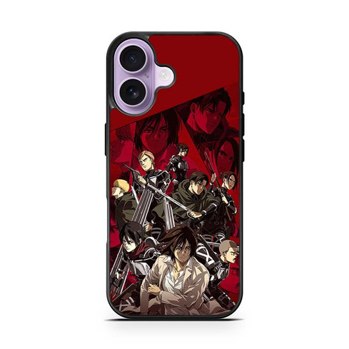 Attack on Titan Charge on Marley iPhone 17 Case