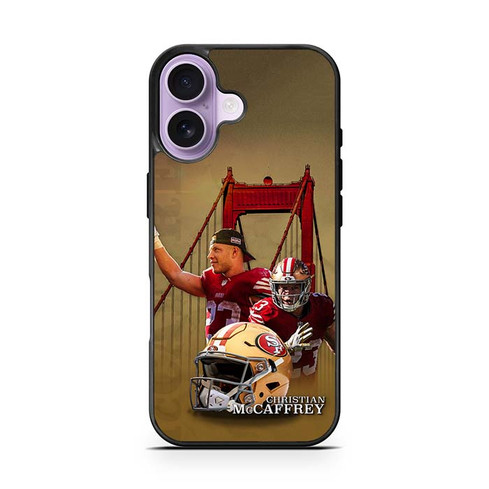 Christian McCaffrey San Francisco 49ers 02 iPhone 17 Case
