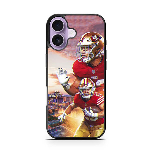 Christian McCaffrey San Francisco 49ers 03 iPhone 17 Case