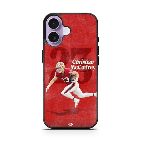 Christian McCaffrey San Francisco 49ers 04 iPhone 17 Case