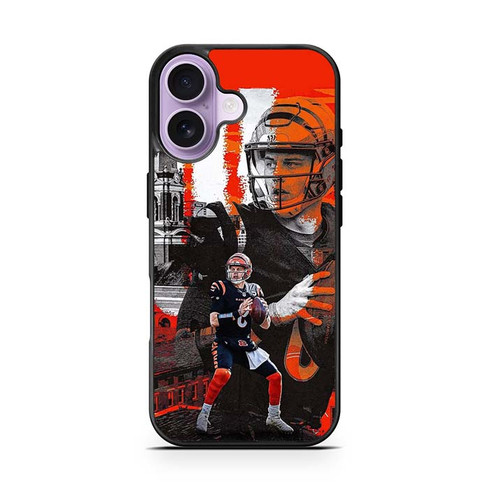 Cincinnati Bengals Quarterback Joe Burrow iPhone 17 Case