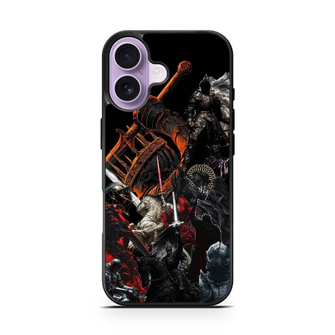 Dark Souls Elden Ring and Bloodborne iPhone 17 Case