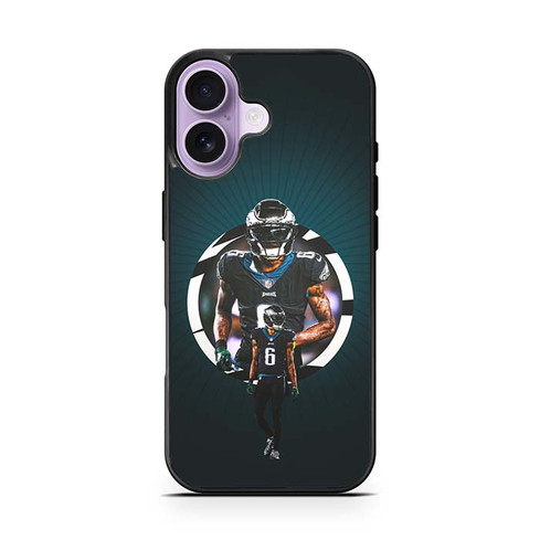 DeVonta Smith Philadelphia Eagles 02 iPhone 17 Case