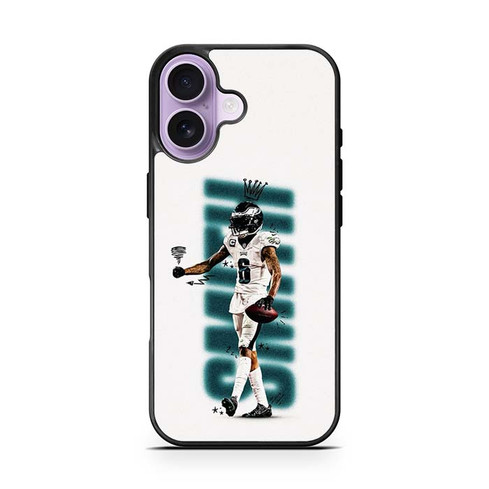 DeVonta Smith Philadelphia Eagles 03 iPhone 17 Case