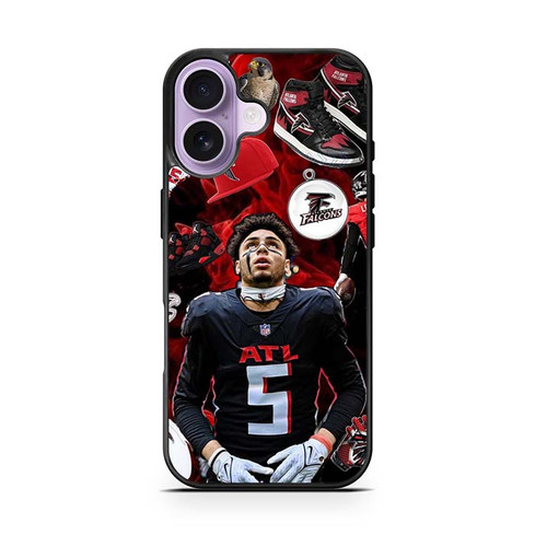 Drake London Atlanta Falcons 02 iPhone 17 Case