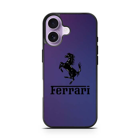 Ferrari Obsidian Stallion iPhone 17 Case