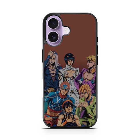 JoJos Bizarre Adventure Part 5 Golden Wind Team Bucciarati iPhone 17 Case