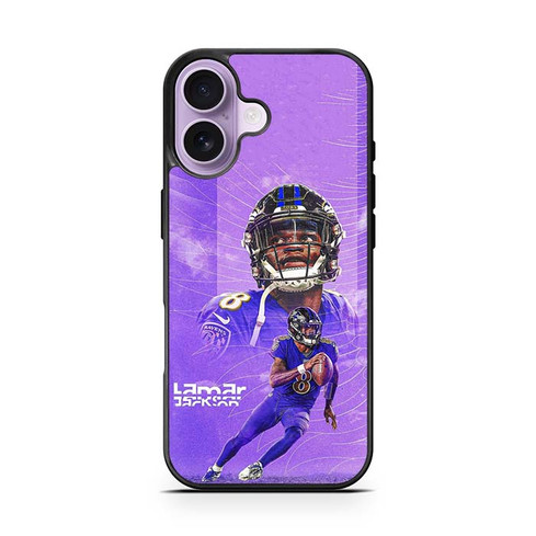 Lamar Jackson Baltimore Ravens 04 iPhone 17 Case