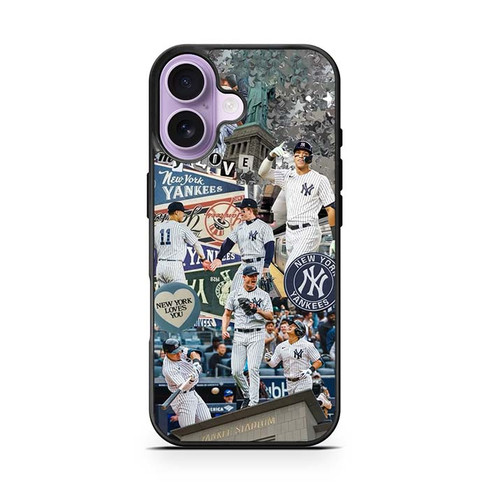 New York Yankees Aesthetic Collage iPhone 17 Case