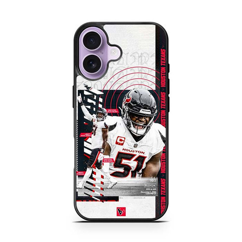 Will Anderson Jr Houston Texans 01 iPhone 17 Case