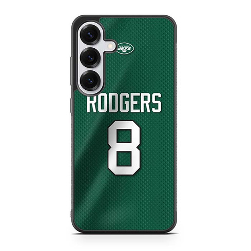 Aaron Rodgers New York Jets No 8 Samsung Galaxy S25 Case