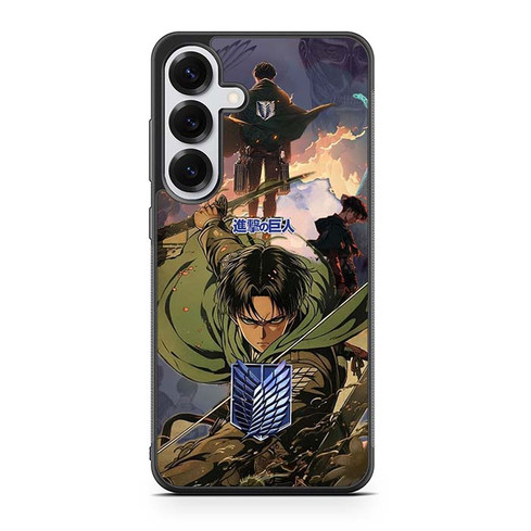 Attack on Titan Capt Levi Samsung Galaxy S25 Case