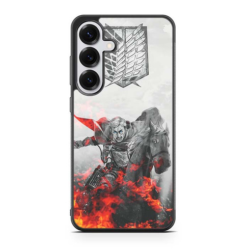 Attack on Titan Erwin Smith Samsung Galaxy S25 Case