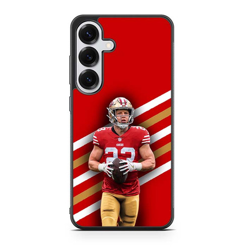 Christian McCaffrey San Francisco 49ers 01 Samsung Galaxy S25 Case