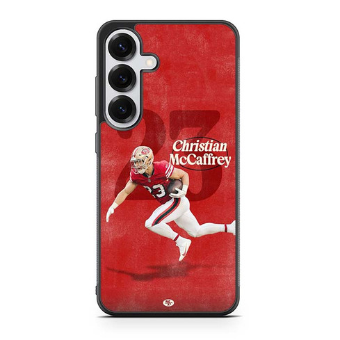 Christian McCaffrey San Francisco 49ers 04 Samsung Galaxy S25 Case
