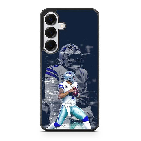 Dak Prescott Dallas Cowboys 02 Samsung Galaxy S25 Case