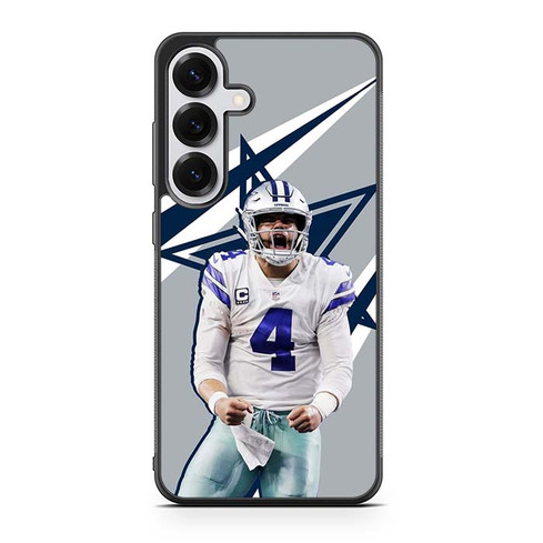 Dak Prescott Dallas Cowboys 03 Samsung Galaxy S25 Case