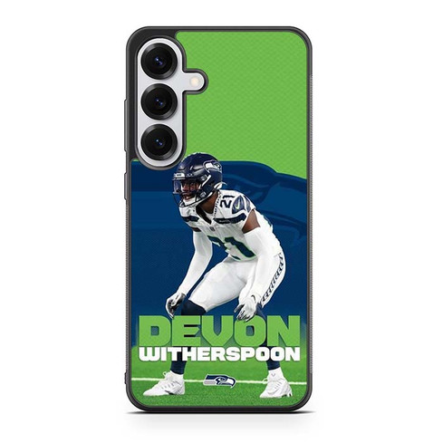 Devon Witherspoon Seattle Seahawks 04 Samsung Galaxy S25 Case