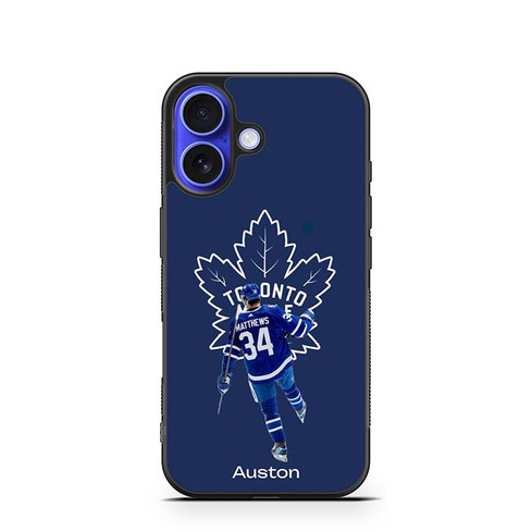 Auston Matthews Maple Leafs iPhone 16 Case