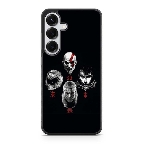 God of War Doom The Witcher Berserk Samsung Galaxy S25 Case