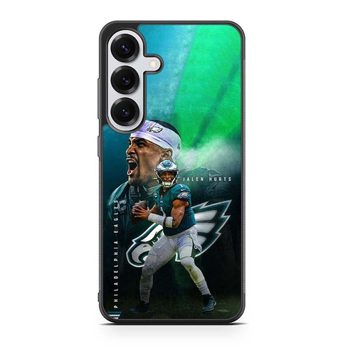 Jalen Hurts Philadelphia Eagles 01 Samsung Galaxy S25 Case