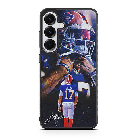 Josh Allen Buffalo Bills 05 Samsung Galaxy S25 Case