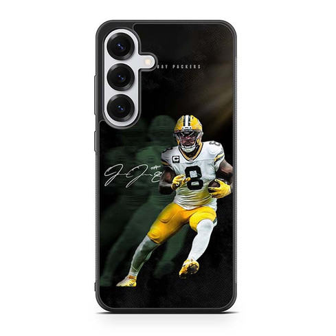 Josh Jacobs Green Bay Packers 03 Samsung Galaxy S25 Case