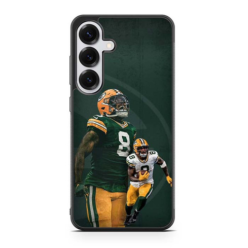 Josh Jacobs Green Bay Packers 04 Samsung Galaxy S25 Case