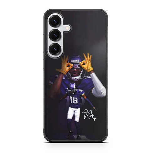 Justin Jefferson Minnesota Vikings 02 Samsung Galaxy S25 Case