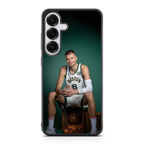 Kristaps Porzingis Boston Celtics 02 Samsung Galaxy S25 Case