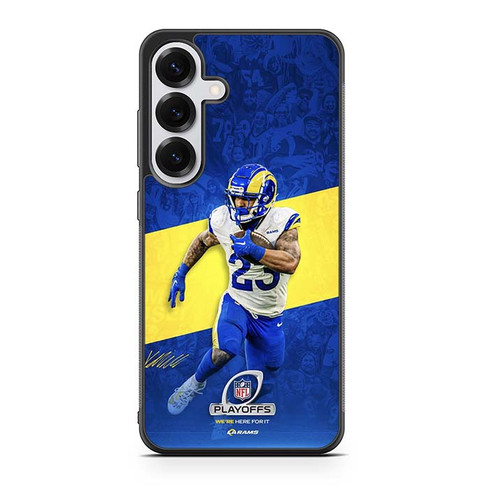 Kyren Williams Los Angeles Rams 04 Samsung Galaxy S25 Case