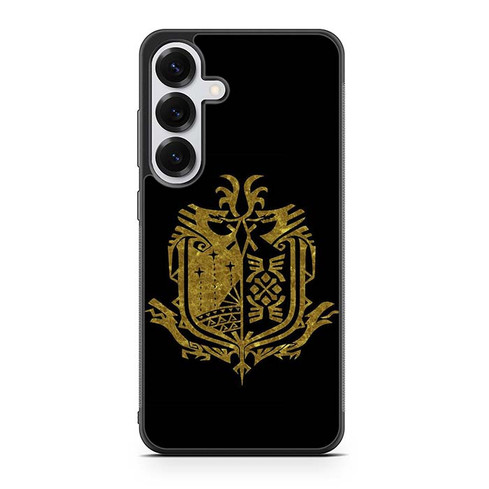 Monster Hunter World Eternal Quest Crest Samsung Galaxy S25 Case