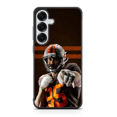 Myles Garrett Cleveland Browns 04 Samsung Galaxy S25 Case