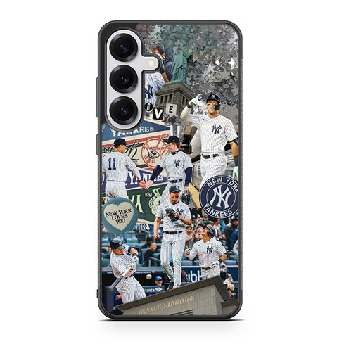 New York Yankees Aesthetic Collage Samsung Galaxy S25 Case