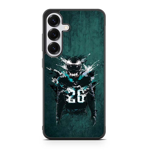 Saquon Barkley Philadelphia Eagles 02 Samsung Galaxy S25 Case