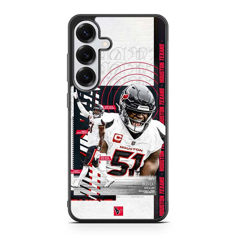 Will Anderson Jr Houston Texans 01 Samsung Galaxy S25 Case
