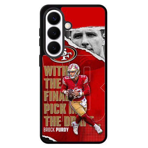 Brock Purdy San Francisco 49ers 01 Samsung Galaxy S26 Case