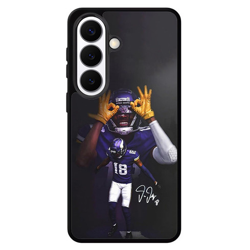 Justin Jefferson Minnesota Vikings 02 Samsung Galaxy S26 Case