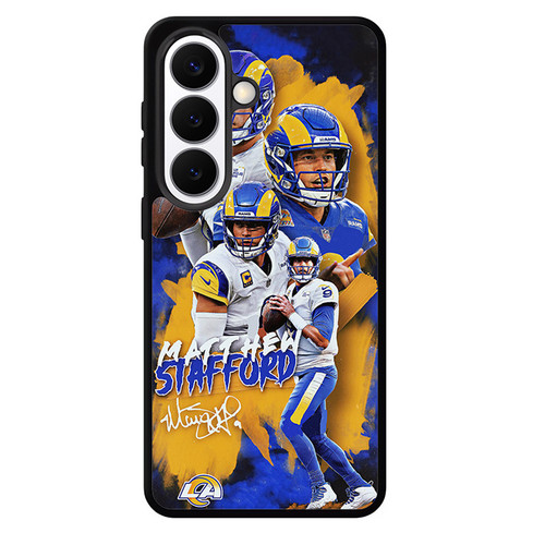 Matthew Stafford Los Angeles Rams 02 Samsung Galaxy S26 Case
