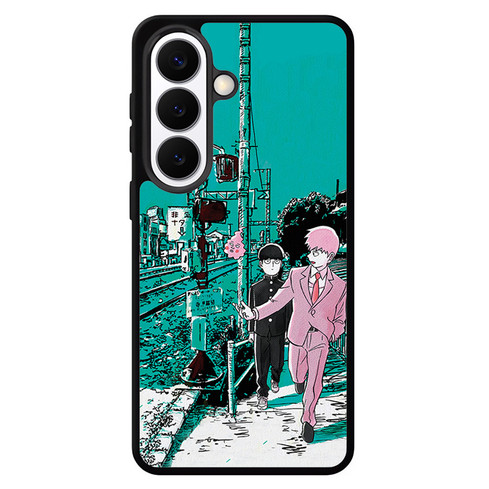 Mob Psycho 100 Retro Style Samsung Galaxy S26 Case