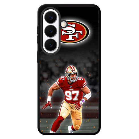 Nick Bosa San Francisco 49ers 04 Samsung Galaxy S26 Case