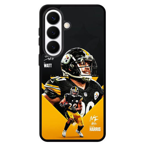 Pittsburgh Steelers Najee Harris and TJ Watt Samsung Galaxy S26 Case